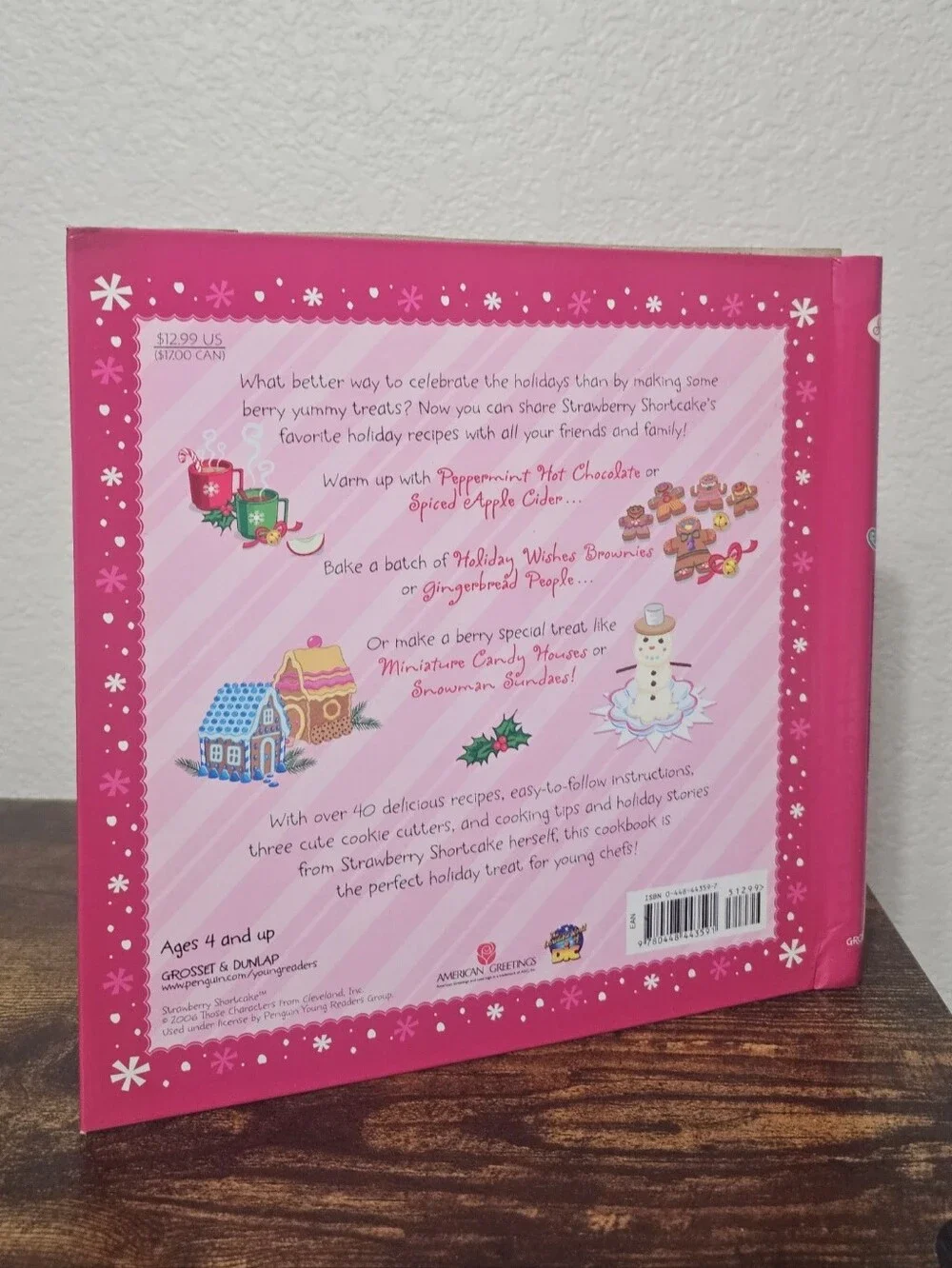 Strawberry Shortcake Holiday Treats Cookbook
